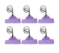 SUPVOX 6 Pièces accessoire d'entretien d'instruments coton tige chiffon de nettoyage pour saxophone alto Purple