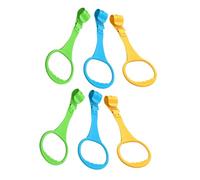 SUPVOX 6 pièces Anneaux Apprentissage pour Garçon Fille Anneaux à Tirer pour Lit Garçon Fille Aide à et Au Maintien pour Tout Petits Accessoires de Lit pour Développement Motricité