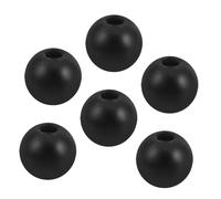 SUPVOX 6 Pièces Balle De Limite D'équipement De Fitness Pièces D'équipement De Fitness Accessoires De Gymnastique Fixation du Câble De Poulie PP Black