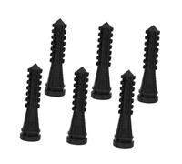 SUPVOX 6 pièces Bâtons Caoutchouc pour Plumeuse de Volaille Doigts de Plumeur Flexibles pour Poulet Canard Accessoire Durable pour Machine Abattage