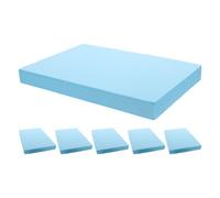 SUPVOX 6 Pièces Bloc de Mousse Artisanale pour Maquettes Architecturales, | Surface Plane et Lisse pour Peinture, Flexible et Résistant à L’humidité, pour Projets DIY