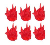 SUPVOX 6 Pièces Éducatifs Miniatures pour Garçon Fille Effets de Feu pour Halloween et Développement de Imagination