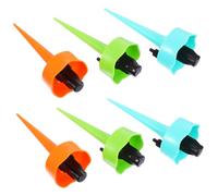 SUPVOX 6 pièces Kit Piquets Dirrigation Automatique pour Plantes avec Régulateur de Débit Arrosage Contrôlé pour Jardin Plantes Pot et Balcon Dispositif Auto Arrosage Simple et Économe