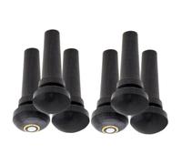 SUPVOX 6 Pièces Petits Écrous de Queue pour Violon Accessoires Universels avec Design à Oeil de Poisson et Standard pour les Performances et Remplacer de Violon