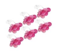 SUPVOX 6 Pièces Plantes Artificielles pour Aquarium avec Ventouses Décorations Réalistes Plastique pour Bassin Eau Douce Kit Paysager Créatif pour Débutants