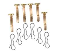 SUPVOX 6ensembles pour VTT Cycle Country Goupilles De Cisaillement pour Souffleuse à Neige Goupilles Métalliques Et Fendues Kit De Rechange