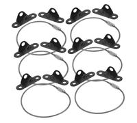 SUPVOX 6ensembles Sangles Anti-basculement Meubles Noir Protection Garçon Fille Sécurité Armoire Tv Stand Sécurité Garçon Fille Placard Support Mural Anti-renversement Proofing