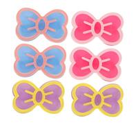 SUPVOX 6pièces Barrettes Pour Bébés Nœuds Pour Filles Barrettes Cheveux Bébés Tout-petits Accessoires Cheveux Filles