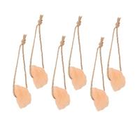 SUPVOX 6pièces Bloc De Sel Naturel Rose pour Animaux De Ferme pour Chevaux Vaches Et Cerfs Soutien Immunitaire Et