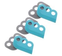 SUPVOX 6pièces Brosse pour Poils Animaux Anti-mue pour Chiens et Chats Outil de Toilettage Double Face avec Grattoir Réutilisable