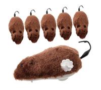 SUPVOX 6pièces Souris Peluche Mécanique à Remonter Jouet pour Chat Accessoire pour Farce Halloween