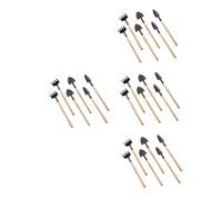 SUPVOX 8 Ensembles Kit Mini Outils de Jardinage Garçon Fille avec Manche Pelle Râteau et Transplantoir pour Plantation Intérieure et Extérieure Adapté Aux Petites Mains Sécurisé et