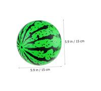 SUPVOX 8 pièces Balle Gonflable Forme de Pastèque pour Garçon Fille pour Jeux de Plage et Eau Facile à Gonfler et Rangement Compact