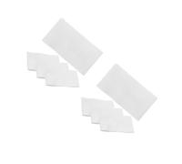 SUPVOX 8 Pièces Brassard de Capitaine Football Blanc Élastique et Portable pour Sports Équipe Polyvalent