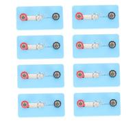 SUPVOX 8 pièces Lamp Socket for School Physics Teaching Circuit Materials Small Screw Bulb Holder for Electric Experiments