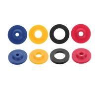 SUPVOX 8 pièces Limiteur de Débit Eau Silicone avec Joints Étanchéité Réducteur de Pression pour Pommeaux de Fixes et Portables Eau et Installation Facile