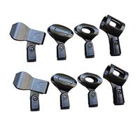 SUPVOX 8 Pièces Pince Pour Micro Porte-Clip De Microphone Universel Réglable Support Antivibration Pour Microphone Avec Adaptateur Femelle Pour Scène Radio Intérieur Et Extérieur