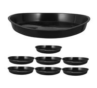SUPVOX 8 Pièces Plateau de Drainage pour Plantes Lot de Coupelles Plastique pour Pots de Fleurs Protection Étanche pour Intérieur Extérieur