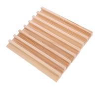 SUPVOX 8 Pièces Supports de Jeux Bois pour Domino DIY Étagères pour Lettres et Accessoires de Bricolage pour Éducation Précoce et Créativité