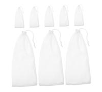 SUPVOX 8pièces Filets à Nourriture pour Oiseaux Suspendus avec Cordon De Serrage pour Nourrir Les Oiseaux Maille pour Aliments