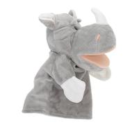 SUPVOX à Main Interactive Rhinocéros Peluche Éducatif pour Parfait pour Garçon Fille Activités Précoces