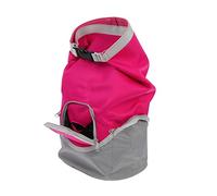 SUPVOX à pour Animaux de Compagnie Panier pour Chien pour Poche doublures Pet Backpack Contenant de Voyage de Nourriture pour Chien Alimentaire capacité Polyester Rouge