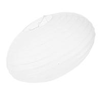 SUPVOX Abat-jour en Papier Blanc pour Lanterne Intérieure, Forme Soucoupe Volante, Décoration Diy, Ornement Festif pour Mariage et Fête, Abat-jour Léger Compatible Lampe Suspendue