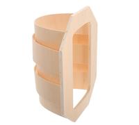 SUPVOX Abat-jour pour Sauna en Bois de Tilleul Léger et Translucide Couverture Lumineuse Décorative pour Lampe Sauna Accessoire D’éclairage Simple et Apaisant pour Chambre