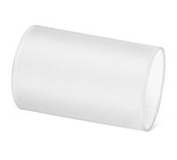 SUPVOX Abat-jour Rond en Tissu Blanc en Lin Naturel Diamètre Standard pour Lampe de Bureau E27 Abat-jour Cylindrique pour Lampe de Chevet Accessoire D’éclairage Domestique Minimaliste