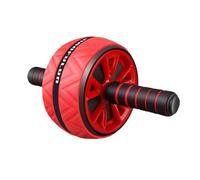 SUPVOX Abdominal Double Roue Rouge pour Renforcement Du Core et Perte de Graisse Accessoire Fitness Silencieux pour Homme et Femme Matériel Résistant pour Entraînement Quotidien