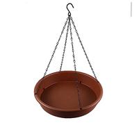 SUPVOX Abreuvoir Oiseaux Suspendu et PP Mangeoire Extérieure Durable pour Jardin Balcon et Patio Bassin Multi Usage pour Bain et Nourrissage des Oiseaux