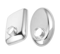 SUPVOX Accessoire Hachoir à Aliments 2pcs en Aluminium Argenté, Plateau Électrique Rectangulaire et Plateau Rond Amovibles, Facile à Nettoyer, Cuisine et Fêtes
