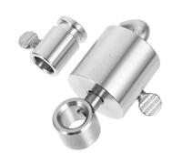 SUPVOX Accessoire Rôtisserie Barbecue Poids Déquilibrage Acier Inoxydable pour Broche à Rôtir Support Stable Basculement Compatible Multialiments