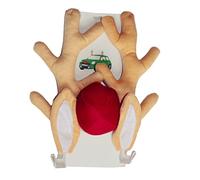 SUPVOX Accessoires De Camion Décor De Noël Cornes De Cerf Pour Véhicules Bois Nez De Voiture Costume Décorations De Voiture Pour Noël Décoration De De Renne De Auto Suite