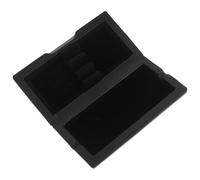 SUPVOX accessoires de joueurs de haut niveau coffret Protection de de haut niveau Musicien Reed Case Affaire des anche professeurs de musique Rose Case tissu floqué Black