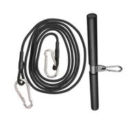 SUPVOX Accessoires Musculation Fitness Kit Barre Tirage Court et Corde Résistante Accessoires Machine Gym Maison pour Entraînement Musculaire
