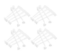 SUPVOX Accessoires pour Moulin à Vent De Jardin 100 Pièces Tiges Et Raccords Coudés Robustes Assemblage Flexible pour Décoration Extérieure, Balcon, Pelouse Pièces De Rechange Patio Solide