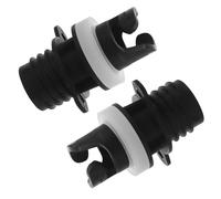 SUPVOX Adaptateur de Valve d'air pour Pompe Gonflable 2 Pièces - Connecteur Anti-Fuite pour Bateau Gonflable Sup Kayak Radeau Planche à - Installation Facile Compatible Multi-Appareils