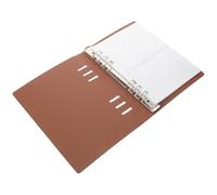 SUPVOX Album de Rangement pour Matrices de Découpe en Plastique Transparent 1 Couverture Rigide et 10 Feuilles à 4 Compartiments Organiseur Compact pour Pochoirs et Cartes pour