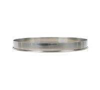 SUPVOX Anneau à Pizza Acier Inoxydable Outil de Cuisson pour Pizza Tarte Mousse Muffins Résistant Chaleur Pratique pour Pâtisserie Maison