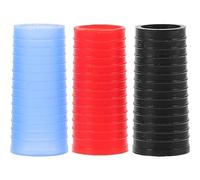 SUPVOX Anneaux de Cou pour Saxophone en Silicone 3pcs, Accessoires Faciles à Installer, Réduisent les Fuites D'air, Manchon de Cou pour Saxophone Alto et Ténor