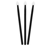 SUPVOX Applicateurs Maquillage 3Pcs Brosse Silicone pour Fard à Paupières et Eyeliner Outils pour Femmes Performances et Sorties