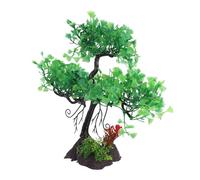 SUPVOX Arbre Décoratif Aquarium Réaliste Ornement Poisson sans Entretien Plante Artificielle Polyvalente pour Déco Bureau et Aquarium Eau Douce