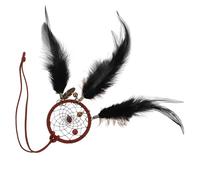 SUPVOX Attrape-Rêves Suspendu pour Rétroviseur Voiture en Fer Plumage Décoration Intérieure Accessoire Suspendre pour Conduite Quotidienne