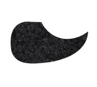 SUPVOX Autocollant pour Guitare Folk Plaque de Protection PVC Facile à Appliquer Style Goutte Eau Noir Perle Accessoire Professionnel pour Guitare