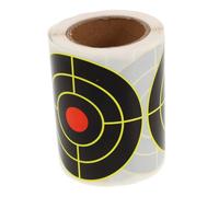 SUPVOX Autocollants Cibles De Tir à l'arc Fluorescents 3 Pouces Papier Adhésif Puissant Rouleau 100 Pièces Entraînement Précision Pratique pour Tir en Intérieur Et Extérieur