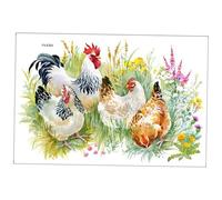 SUPVOX Autocollants Muraux Poule PVC Autoadhésifs Décoratifs pour Chambre Salon Stickers Muraux Garçon Résistants et Faciles à Poser sur Surface Lisse