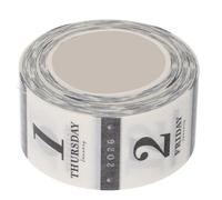 SUPVOX Autocollants Numérotés pour Agenda Mensuel 2026 - 1 Rouleau de 365 Autocollants Papier Washi pour Journal Intime, Scrapbooking et Planification Quotidienne - Accessoires