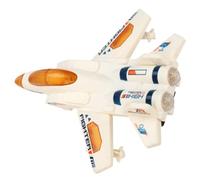 SUPVOX Avion de Chasse Lumineux et Musical pour Garçon Fille Modèle Éducatif Plastique Améliore Cognition et de Orientation pour Jeux Intérieur