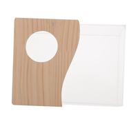 SUPVOX Bac à Sable pour Hamster Transparent en Acrylique Facile à Nettoyer et Observer adapté pour Bain Jeu et Repos des Petits rongeurs comme Hamsters gerbilles Souris et Chinchillas